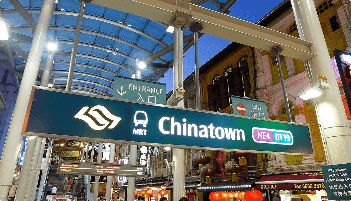 Singapore Chinatown MRT Station