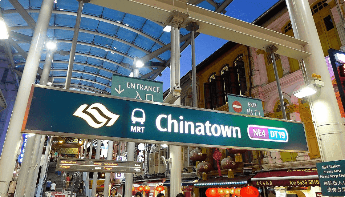 Singapore Chinatown MRT Station Singapore Chinatown MRT Station